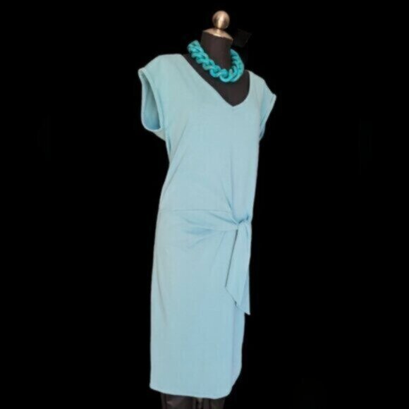 Esqualo Side Tie T-Shirt Dress NWT Sz Small - Picture 9 of 10